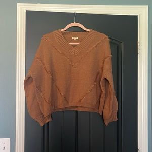 Brown sweater